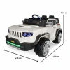 Fenomen Beyaz Uzaktan Kumandalı 4X4 12 Volt Çift Kişilik Akülü Araba - RC Jeep 4x4 Akülü Araba