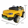 Fenomen Sarı Uzaktan Kumandalı 4X4 12 Volt Çift Kişilik Akülü Araba - RC Jeep 4x4 Akülü Araba