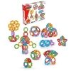 Geometrik Puzzle (96 Parça) - Lego Setleri - Geometrik Oyuncak - Şekilli Lego - Kare Bloklar