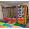 Kaydıraklı Oyun Havuzu- Sünger Soft Play Top Havuzu Çocuk Oyun Alanı