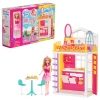 Lindanın Evi 2 Katlı - Ev Oyuncak - Lindanın Ev Seti - Barbie Ev Seti
