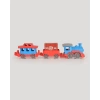 Lüx Çuf Çuf Tren Seti - Plastik Tren - Kırılmaz Oyuncak - Kırılmaz Tren - Tren Oyuncakları - Tren Setleri