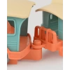 Lüx Somon Sevimli Tren Tren Seti - Plastik Tren - Kırılmaz Oyuncak - Kırılmaz Tren - Tren Oyuncakları - Tren Setleri