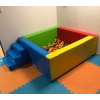 Merdivenli Sünder Top Havuzu - Sünger Soft Play Top Havuzu Çocuk Oyun Alanı
