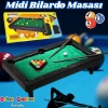 Midi Pool Orta Bilardo Masası - Bilardo Maçı - Bilardo Oyuncak - 8 Ball Oyunu - Büyük Bilardo Seti - Bilardo Oyuncağı