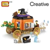 Mikro Blok Balkabağı Arabası 839 Parça - Lego Setleri - Loz Mini Lego - Araba Lego - Loz Lego - Mikro Bloklar