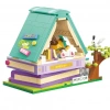 Mikro Blok Calico Cat Comic House Kedi Çizgi Roman Dükkanı 324 Parça - Lego Setleri - Keeppley Mini Lego - Keeppley Lego - Mikro Bloklar