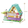 Mikro Blok Calico Cat Comic House Kedi Çizgi Roman Dükkanı 324 Parça - Lego Setleri - Keeppley Mini Lego - Keeppley Lego - Mikro Bloklar