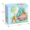 Mikro Blok Calico Cat Comic House Kedi Çizgi Roman Dükkanı 324 Parça - Lego Setleri - Keeppley Mini Lego - Keeppley Lego - Mikro Bloklar