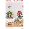 Mikro Blok Çiçekler 4 703 Parça - Lego Setleri - Loz Mini Lego - Çiçek Lego - Loz Lego - Mikro Bloklar