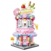 Mikro Blok Kapkek Dükkanı 350 Parça - Lego Setleri - Keeppley Mini Lego - Cup Cake Lego - Keeppley Lego - Mikro Bloklar