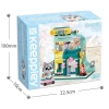 Mikro Blok Kaykay Dükkanı 344 Parça - Lego Setleri - Keeppley Mini Lego - Keeppley Lego - Mikro Bloklar