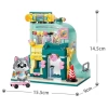 Mikro Blok Kaykay Dükkanı 344 Parça - Lego Setleri - Keeppley Mini Lego - Keeppley Lego - Mikro Bloklar