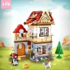 Mikro Blok Kırmızı Başlıklı Kız ve Kurt 704 Parça - Lego Setleri - Loz Mini Lego - Dükkan Lego - Loz Lego - Mikro Bloklar