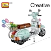 Mikro Blok Motosiklet 673 Parça - Lego Setleri - Loz Mini Lego - Motor Lego - Loz Lego - Mikro Bloklar