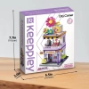 Mikro Blok Parfüm Dükkanı 306 Parça - Lego Setleri - Keeppley Mini Lego - Dükkan Lego - Keeppley Lego - Mikro Bloklar