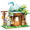 Mikro Blok Sütlü Çay Dükkanı 411 Parça - Lego Setleri - Keeppley Mini Lego - Keeppley Lego - Mikro Bloklar