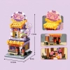 Mikro Blok Yelpaze Dükkanı 294 Parça - Lego Setleri - Keeppley Mini Lego - Dükkan Lego - Keeppley Lego - Mikro Bloklar