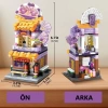 Mikro Blok Yelpaze Dükkanı 294 Parça - Lego Setleri - Keeppley Mini Lego - Dükkan Lego - Keeppley Lego - Mikro Bloklar