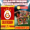 Mythos Cards Galatasaray 24/25 Oyuncu Karları - GS Oyuncu Kartları - Futbolcu Kartları - Galatasaray #Hedef25
