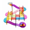 Orijinal Magnescape Magnetic Tiles 106 Parça - Magnetic Magical Magnet - Mıknatıslı Lego Magnescape