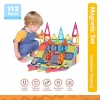 Orijinal Magnetic Tiles 112 Parça Manyetik Lego - Magnetic Magical Magnet - Mıknatıslı Lego