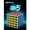 Orijinal MoYu Fiber Karbon 5x5 Küp - Moyu Speed Cube - Moyu Fiber Karbon 5x5 Zeka Küpü - Zeka Küpü - Rubik Küp