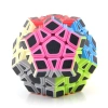 Orijinal MoYu Fiber Karbon Megaminx Küp - Moyu Speed Cube - Moyu Fiber Karbon Megaminx Zeka Küpü - Zeka Küpü - Rubik Küp