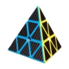 Orijinal MoYu Fiber Karbon Piramit Küp - Moyu Speed Cube - Moyu Fiber Karbon Piramit Zeka Küpü - Zeka Küpü - Rubik Küp