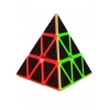 Orijinal MoYu Fiber Karbon Piramit Küp - Moyu Speed Cube - Moyu Fiber Karbon Piramit Zeka Küpü - Zeka Küpü - Rubik Küp