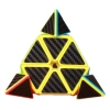 Orijinal MoYu Fiber Karbon Piramit Küp - Moyu Speed Cube - Moyu Fiber Karbon Piramit Zeka Küpü - Zeka Küpü - Rubik Küp