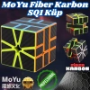 Orijinal MoYu Fiber Karbon SQ1 Küp - Moyu Speed Cube - Moyu Fiber Karbon SQ1 Zeka Küpü - Zeka Küpü - Rubik Küp