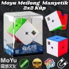 Orijinal MoYu Meilong 2x2 Manyetik Küp Kutulu - Moyu Speed Cube - Moyu 2x2 Zeka Küpü - Zeka Küpü - Magnetic Cube