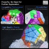 Orijinal MoYu Meilong Megaminx Manyetik Küp - Moyu Speed Cube - Moyu Megaminx Zeka Küpü - Zeka Küpü - Magnetic Cube