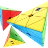 Orijinal MoYu Meilong Piramit Manyetik Küp - Moyu Speed Cube - Moyu Piramit Zeka Küpü - Zeka Küpü - Magnetic Cube