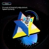 Orijinal MoYu Piramit RS Manyetik Çift Modülasyon Küp - Moyu Speed Cube - Moyu RS Piramit Zeka Küpü - Zeka Küpü - Magnetic Cube