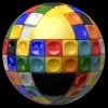 Orijinal V-Cube Küre Küp - V-Cube Küp - Zeka Küpü - Sphere Cube - Akıl Küpü - Rubiks Küp -VCube