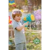 Pilli Ördek Köpük Tabancası - Baloncuk Tabancası - Köpüklü Silah - Baloncuk Oyunu - Pembe
