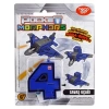 Pocket Morphers 4 Savaş Uçağı - Roboto Dönüşen Sayılar - 4 Numara Robot - Transformers - Robot Sayı