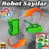 Pocket Morphers Tüm Seti - Roboto Dönüşen Sayılar - Robot Rakamlar - Transformers - Robot Sayılar - Dönüşen Rakamlar