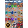 Pocket Morphers Tüm Seti - Roboto Dönüşen Sayılar - Robot Rakamlar - Transformers - Robot Sayılar - Dönüşen Rakamlar