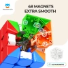 Profesyonel GAN Monster Go Standard 3x3 Manyetik Küp - Zeka Küpü - Akıl Küpü - Monster Küp