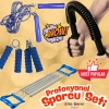 Profesyonel Sporcu Kiti - Profesyonel Sporcu Seti - Atlama İpi, Göğüs Geliştirici Demir, Göğüs Yayı, El Yayı - Vücut Geliştirme Seti