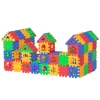 Puzzle City (64 Parça) - Lego Setleri - Ev Blokları - Şekilli Lego - Kare Bloklar