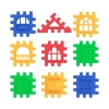 Puzzle City (64 Parça) - Lego Setleri - Ev Blokları - Şekilli Lego - Kare Bloklar