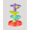 Renkli Top Yuvarlama Kulesi - Merdiven Oyunu - Kırılmaz Oyuncak - Kırılmaz Bebek Oyuncak - Top Döndürme Oyunu
