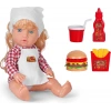Senoş Burger Yiyor - Türkçe Konuşan Senoş Et Bebek - Konuşan Bebek - Senoş Bebek - Burger Et Bebek - Sarışın