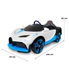 Style GT Beyaz Uzaktan Kumandalı 4X2 12 Volt Akülü Araba - RC Bugatti Divo Akülü Araba