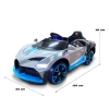 Style GT Gri Uzaktan Kumandalı 4X2 12 Volt Akülü Araba - RC Bugatti Divo Akülü Araba