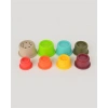 Yuvarlak Renkli Kaplar - Üst Üste Dizme Oyunu - Kırılmaz Oyuncak - Kırılmaz Bebek Oyuncak - Kutu Dizme Oyunu